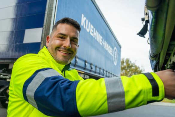 Kuehne+Nagel truck driver