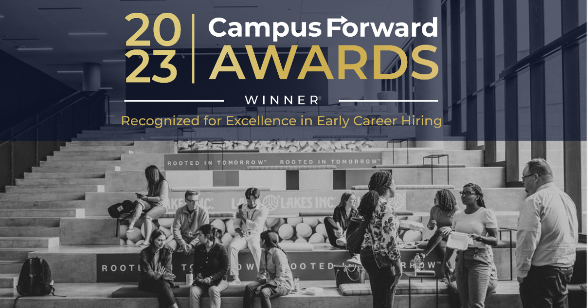 Recognized for our Early Career Hiring Land O'Lakes