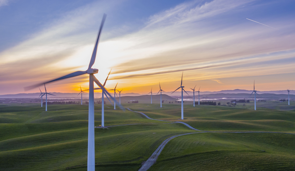 Wind Turbines in a field by RawFilm on Unsplash