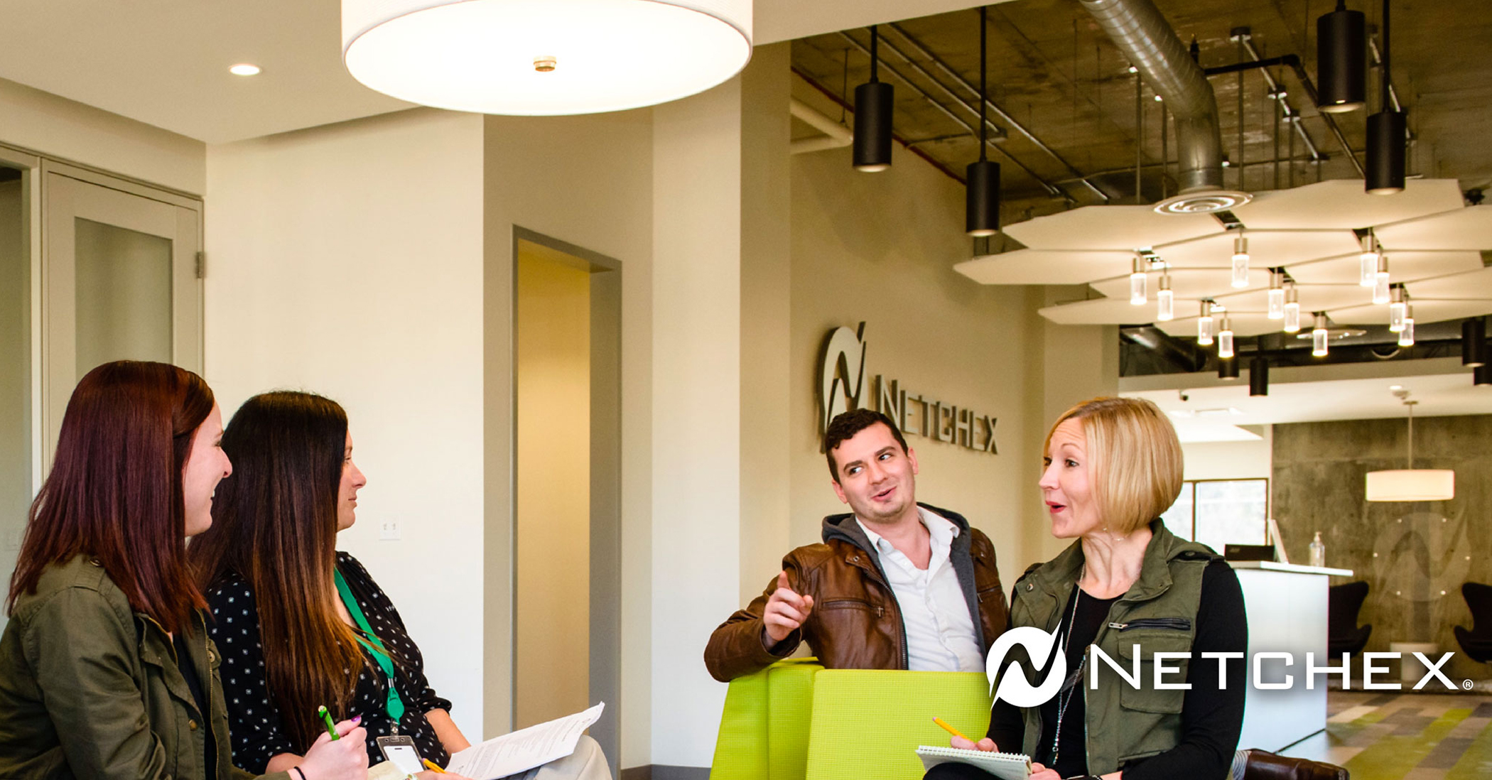 Picture of Netchex employees having fun