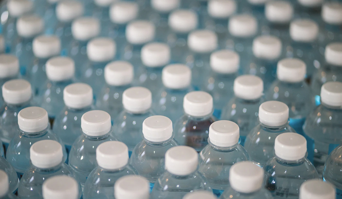 Plastic bottles made possible by Shintech products