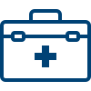 Doctor bag icon