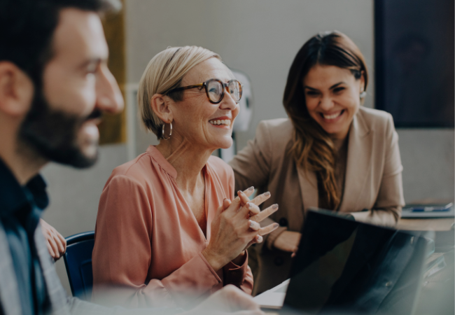 Life Time customer service representative working at the Life Time corporate office.