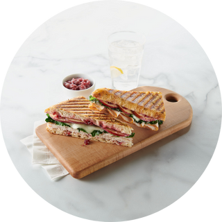 Sandwich from the Life Cafe that team members get a discount on.