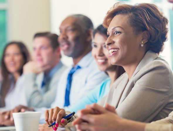 reunión de equipo de negocio