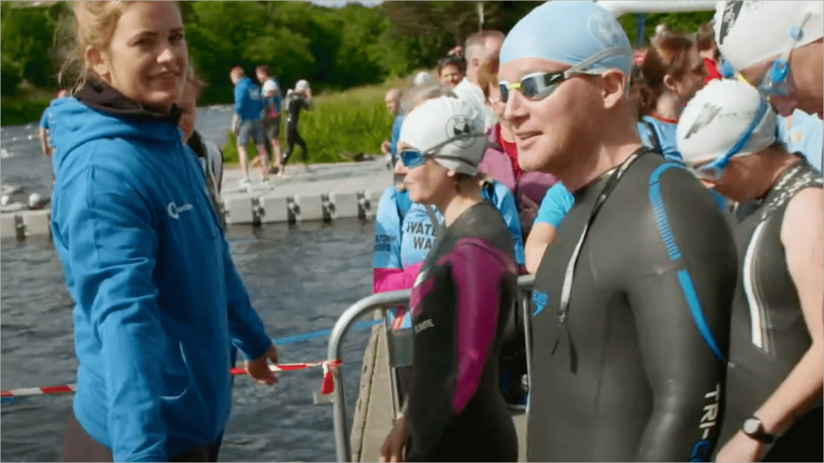 Mercer triathlon video