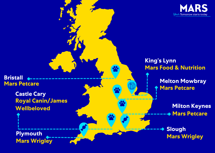 map of the UK