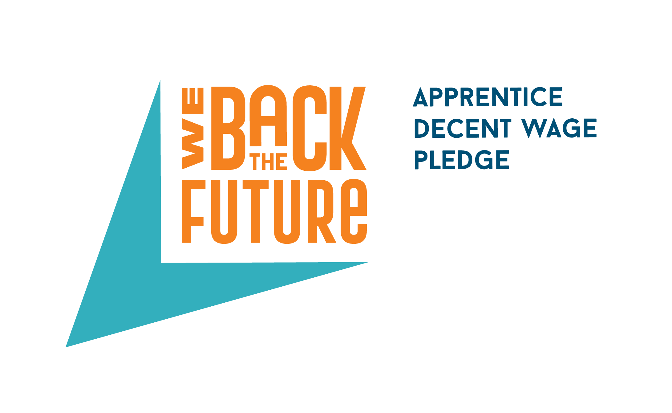 Logo for We Back the Future Campaign
