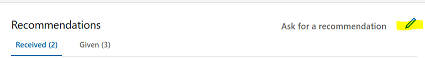 Further LinkedIn updating directions