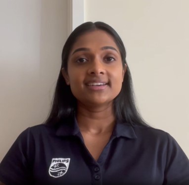 Chamali Amarasinghe a field service engineer at Philips