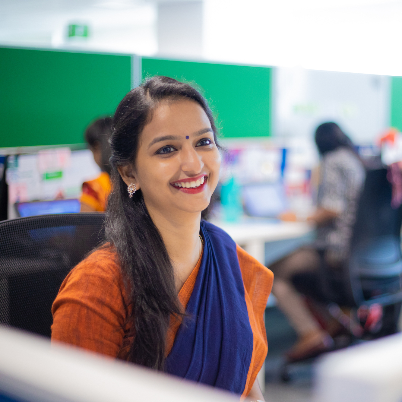 Young graduate working at Philips