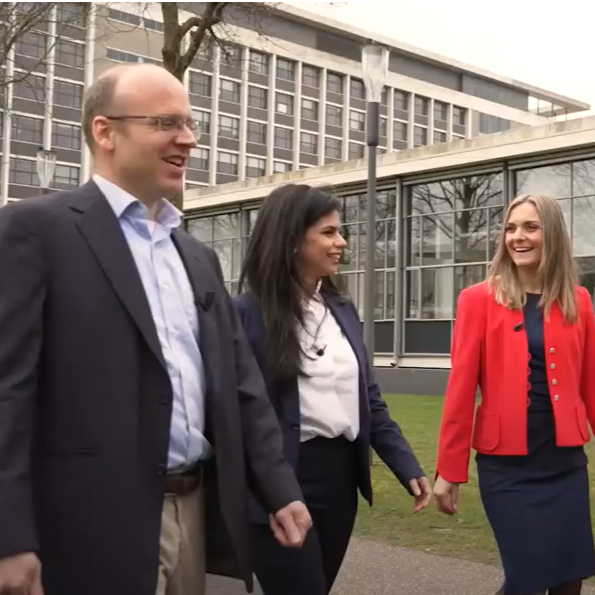 Nikoo Shahrestani, Head of Integration Office, Maarten Baars,  Business Capability Expert Leader, and Amela Beganovic, Senior Integration Program Manager