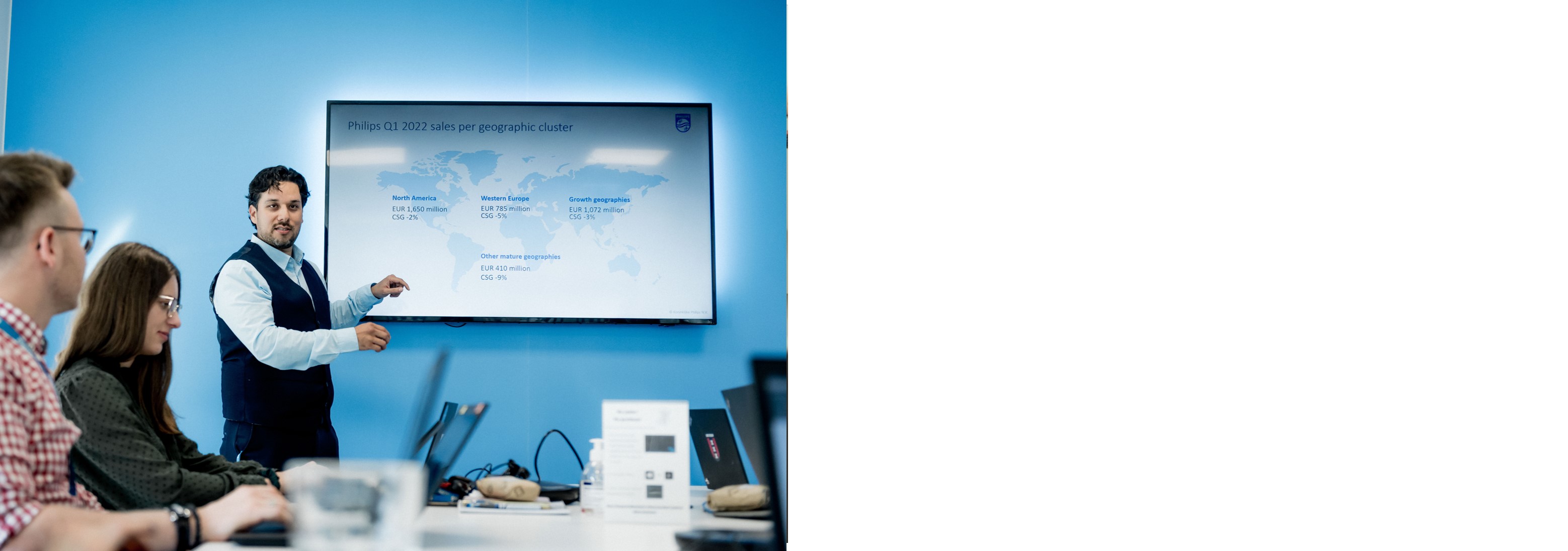 A career in tech at Philips allows you to gain perks to thrive