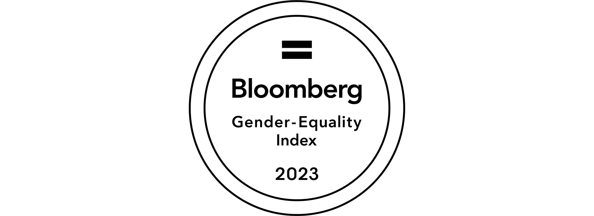 Bloomberg Gender-Equality Index 2023 Award Badge