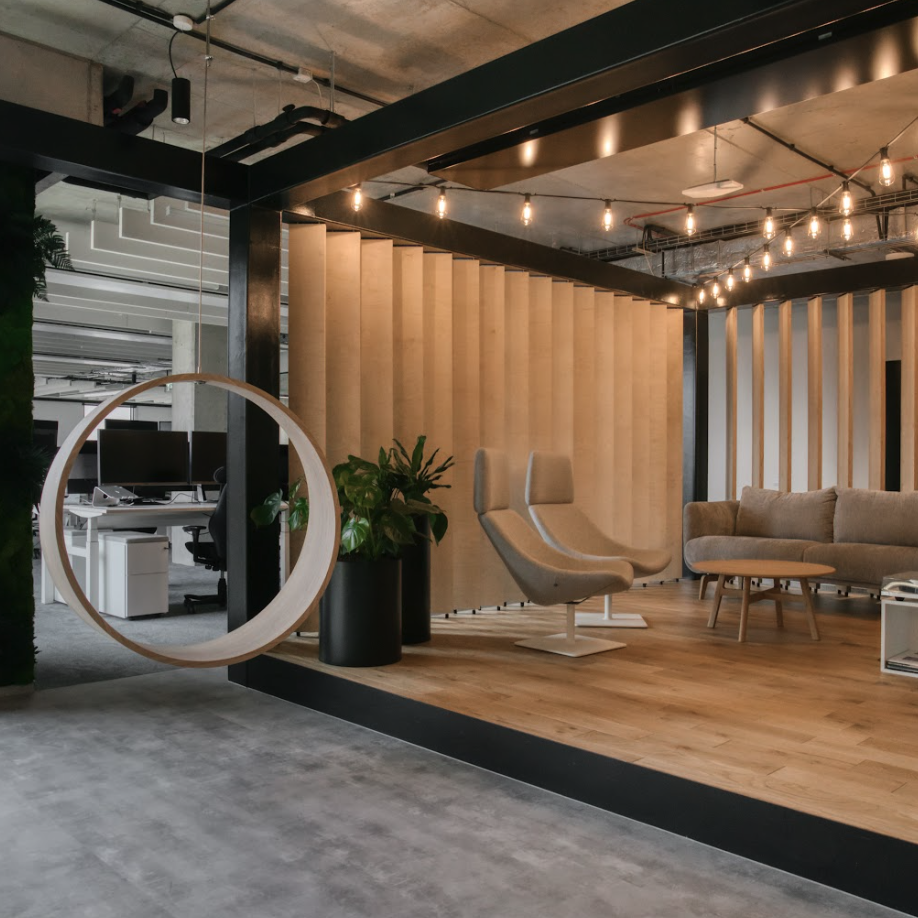 Image of some of our shared space for collaboration.