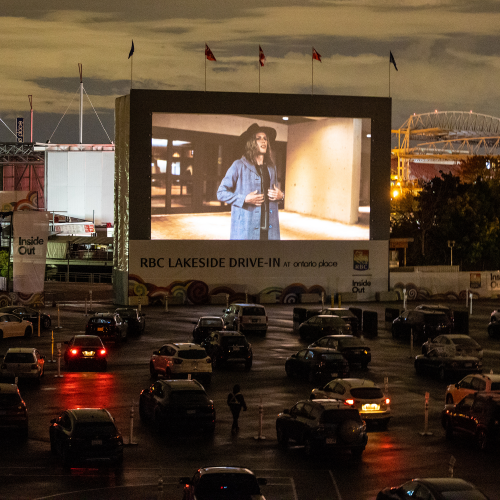 RBC drive in theatre Inside Out.
