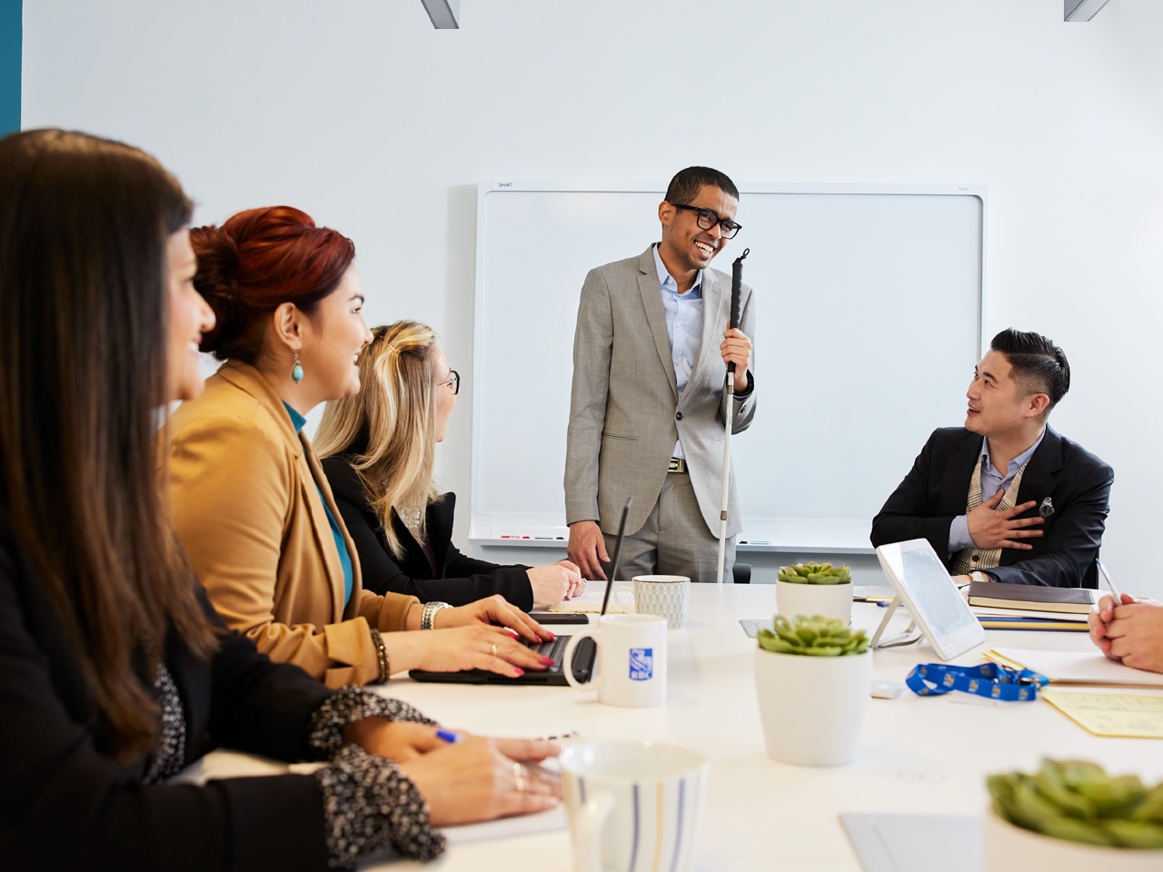 Employés dans un bureau