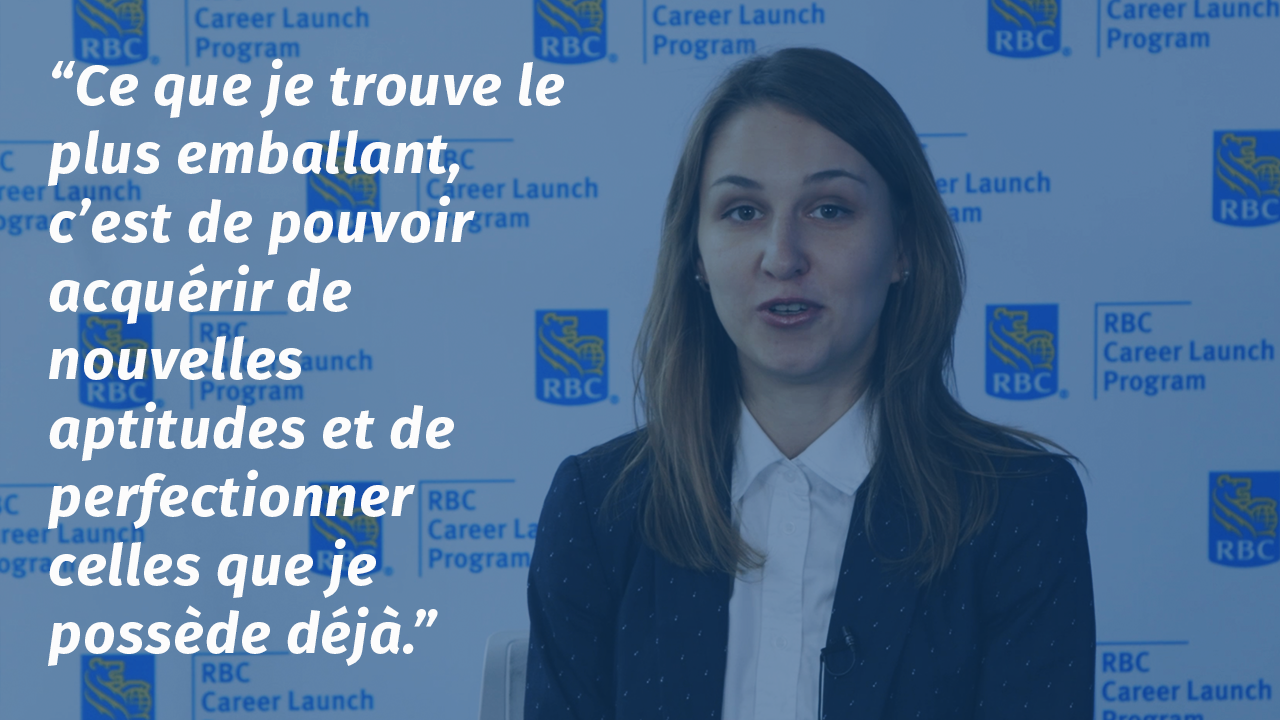 “Ce que je trouve le plus emballant, c’est de pouvoir acquérir de nouvelles aptitudes et de perfectionner celles que je possède déjà.”
