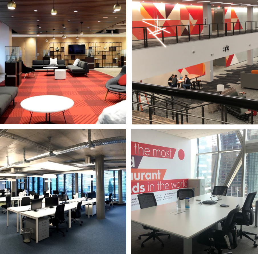 RBI office locations - Toronto, Miami, Switzerland, Singapore