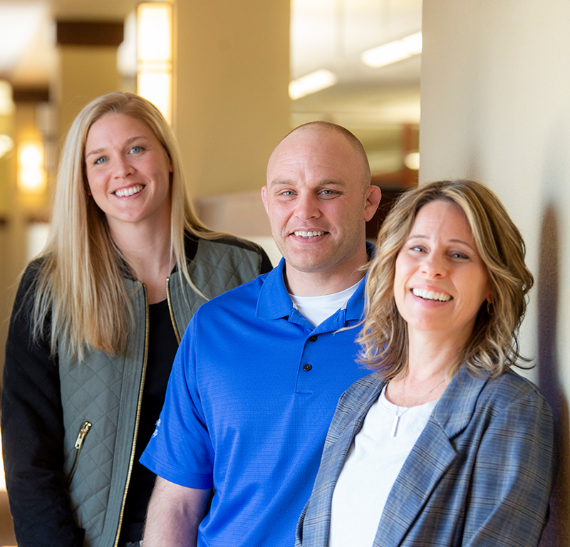 accounting team of employees