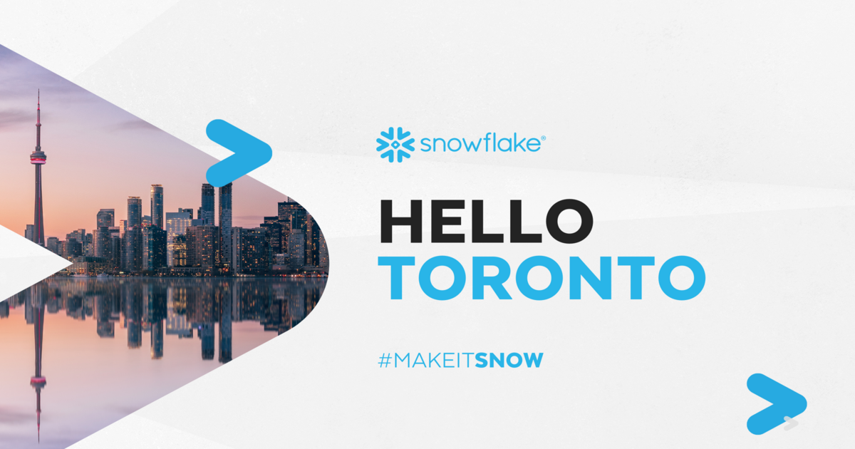 Snowflake Expands Engineering Teams with Toronto Tech Hub