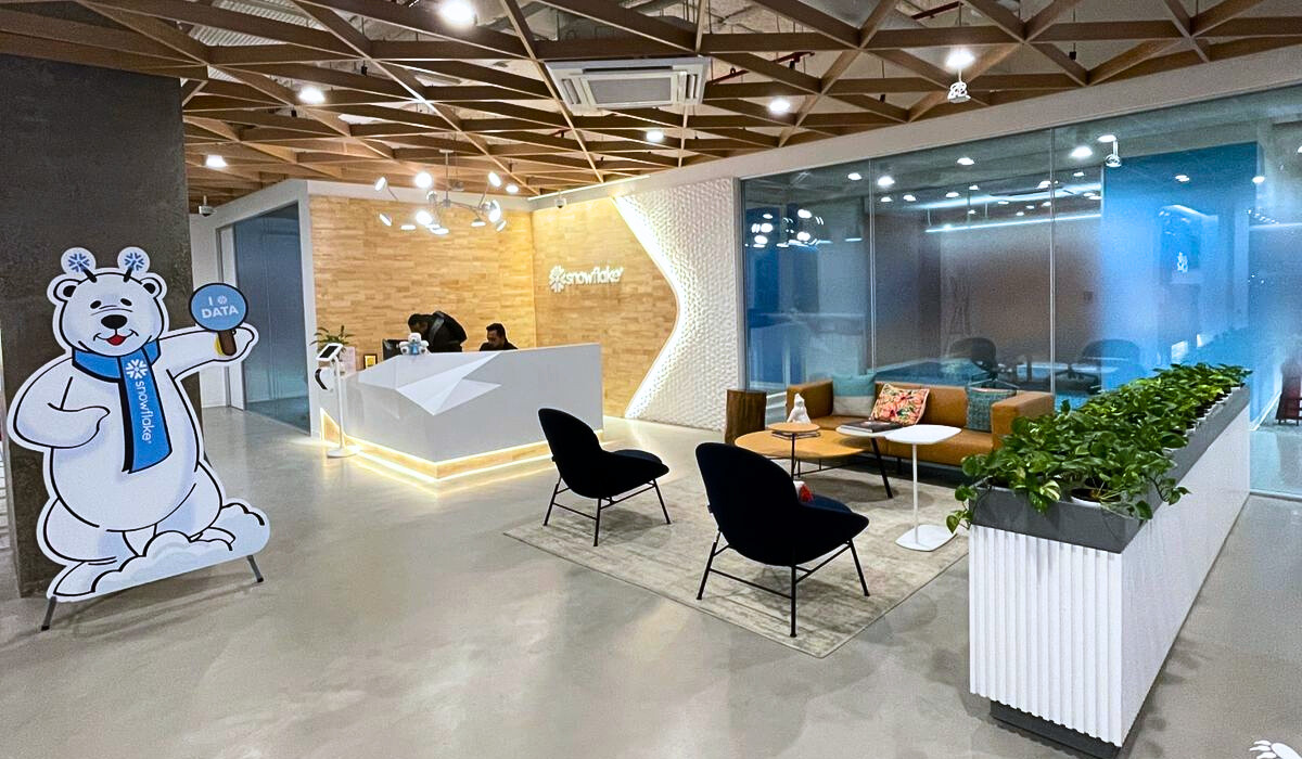 Snowflake Pune office reception