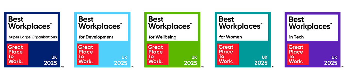Great Place To Work badges