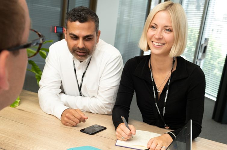 Colleagues in our London office