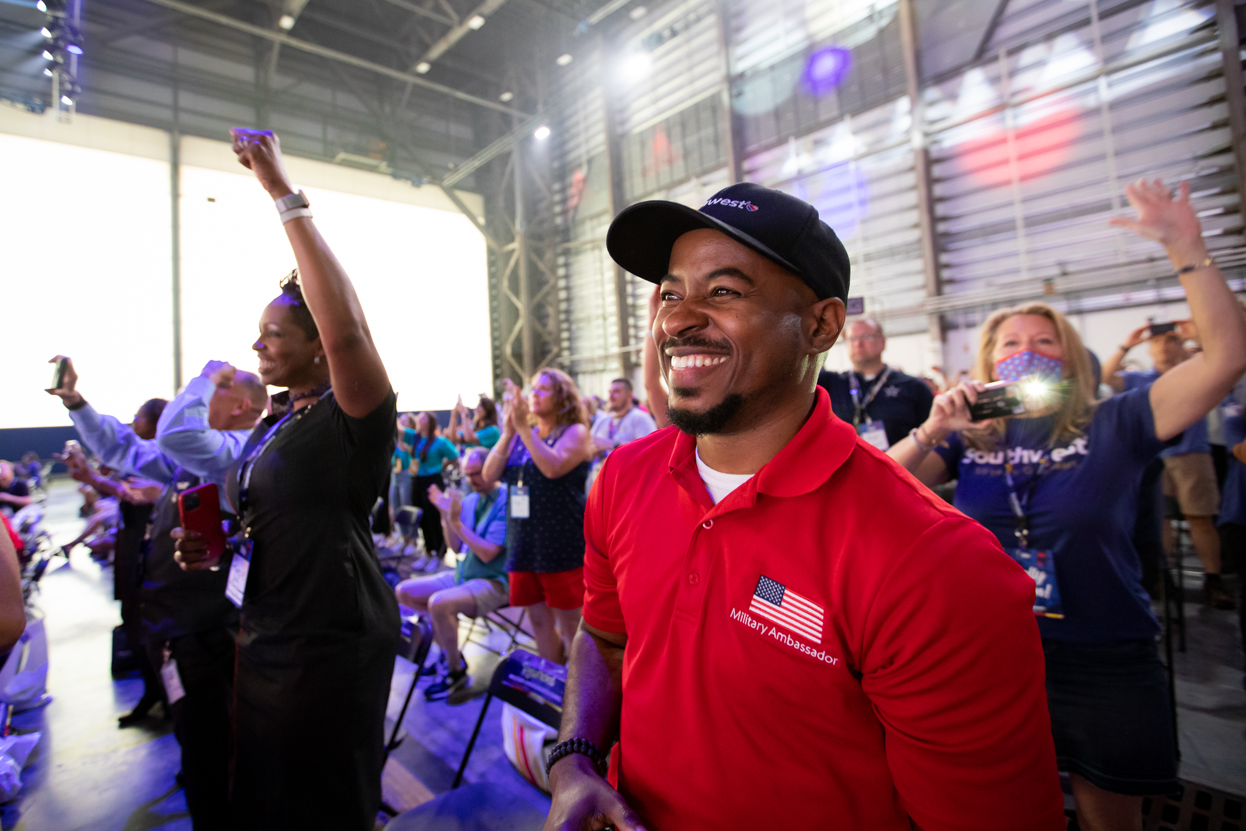 Photo of Ro smiling at a Southwest event