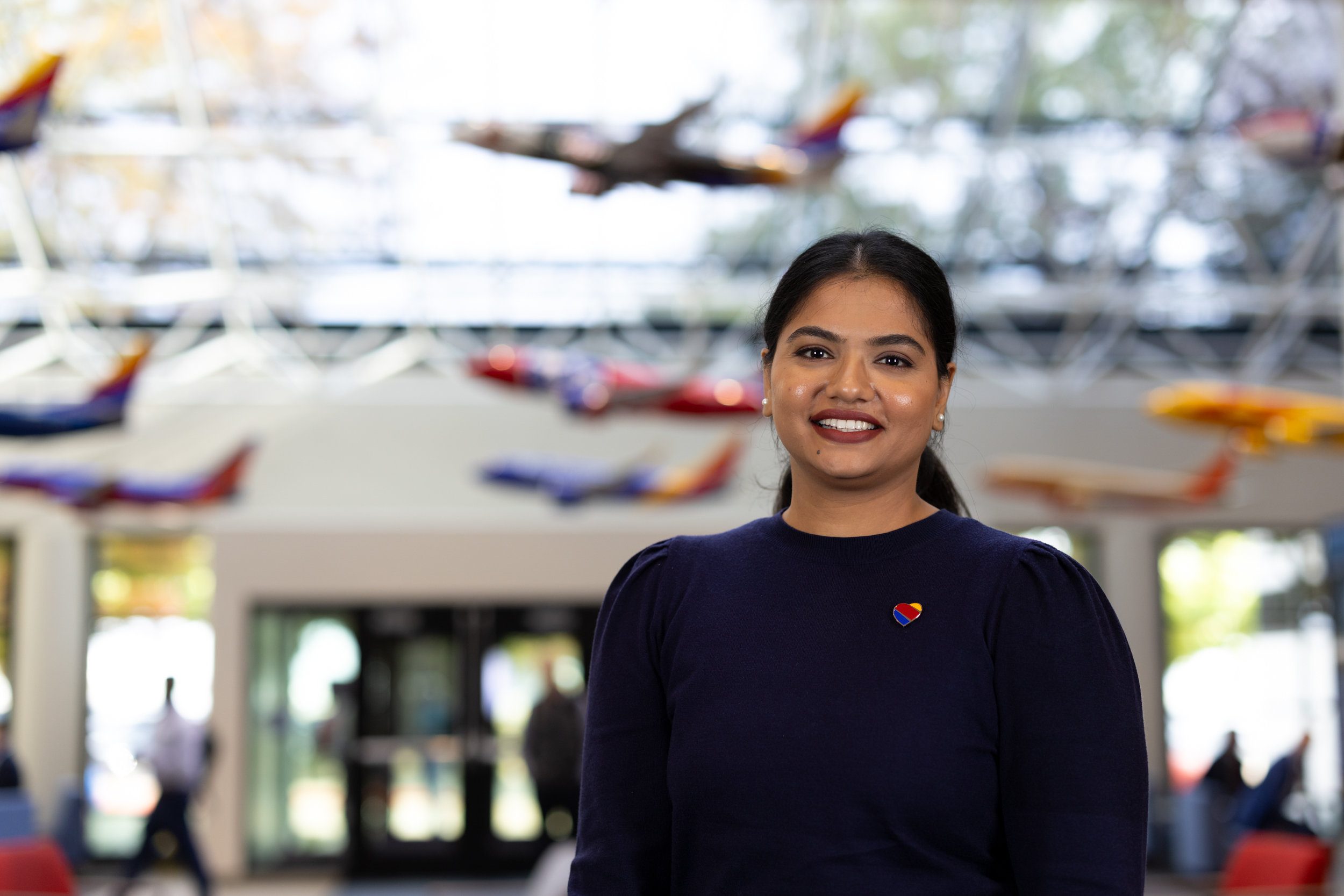 Southwest Employee smiling.
