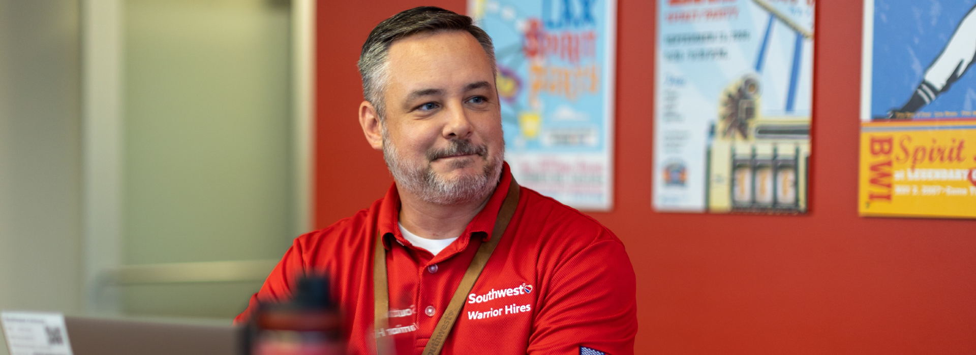 Southwest Warrior Hire Mentor smiling at work