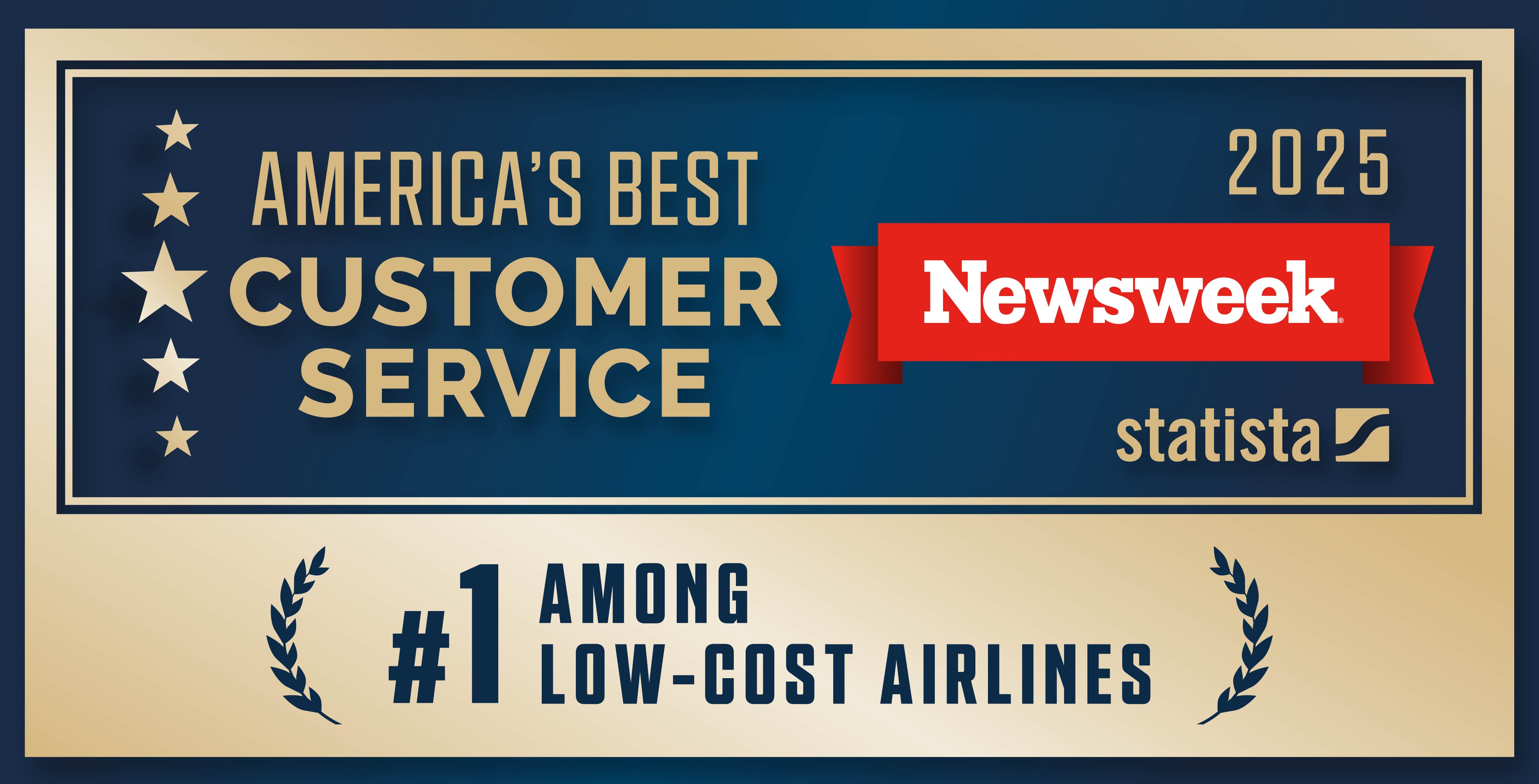 Newsweek 2025 #1 Airline