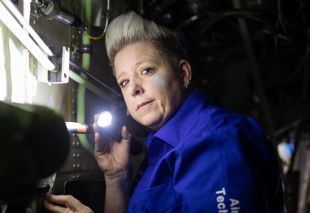 Headshot of Jennifer M., Quality Control Inspector at Southwest Airlines