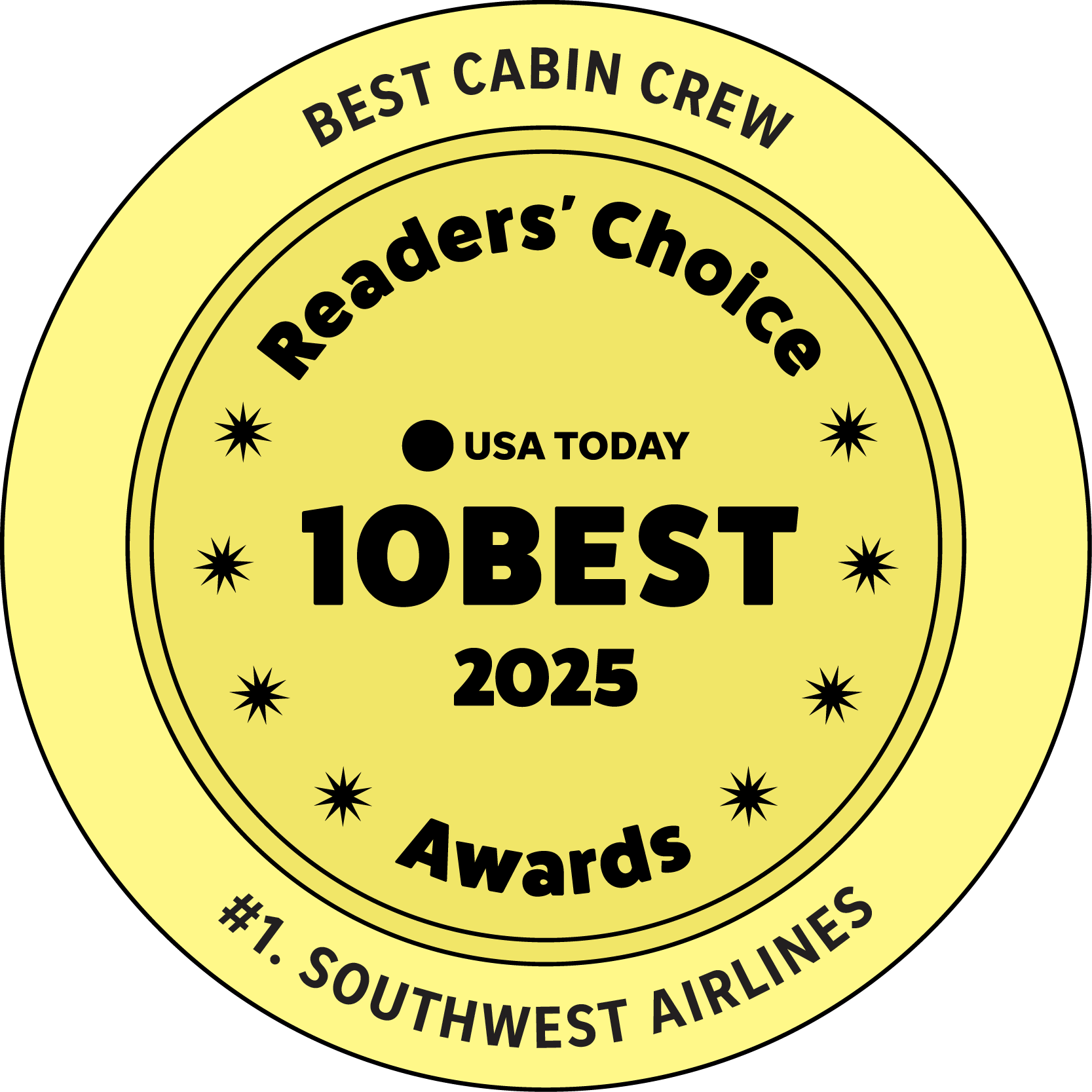 USAT2025 Best Cabin Crew Award