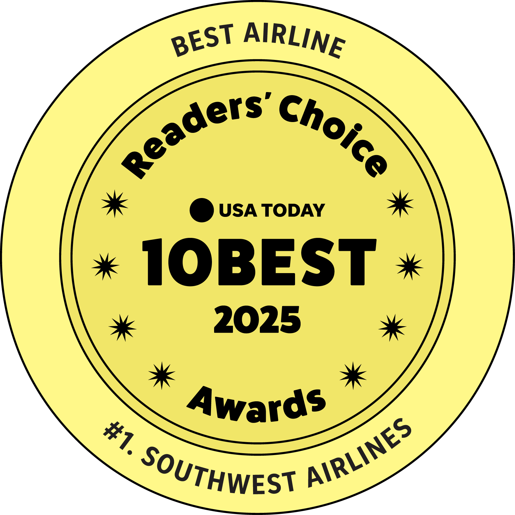 USAT2025 Best Airline Award
