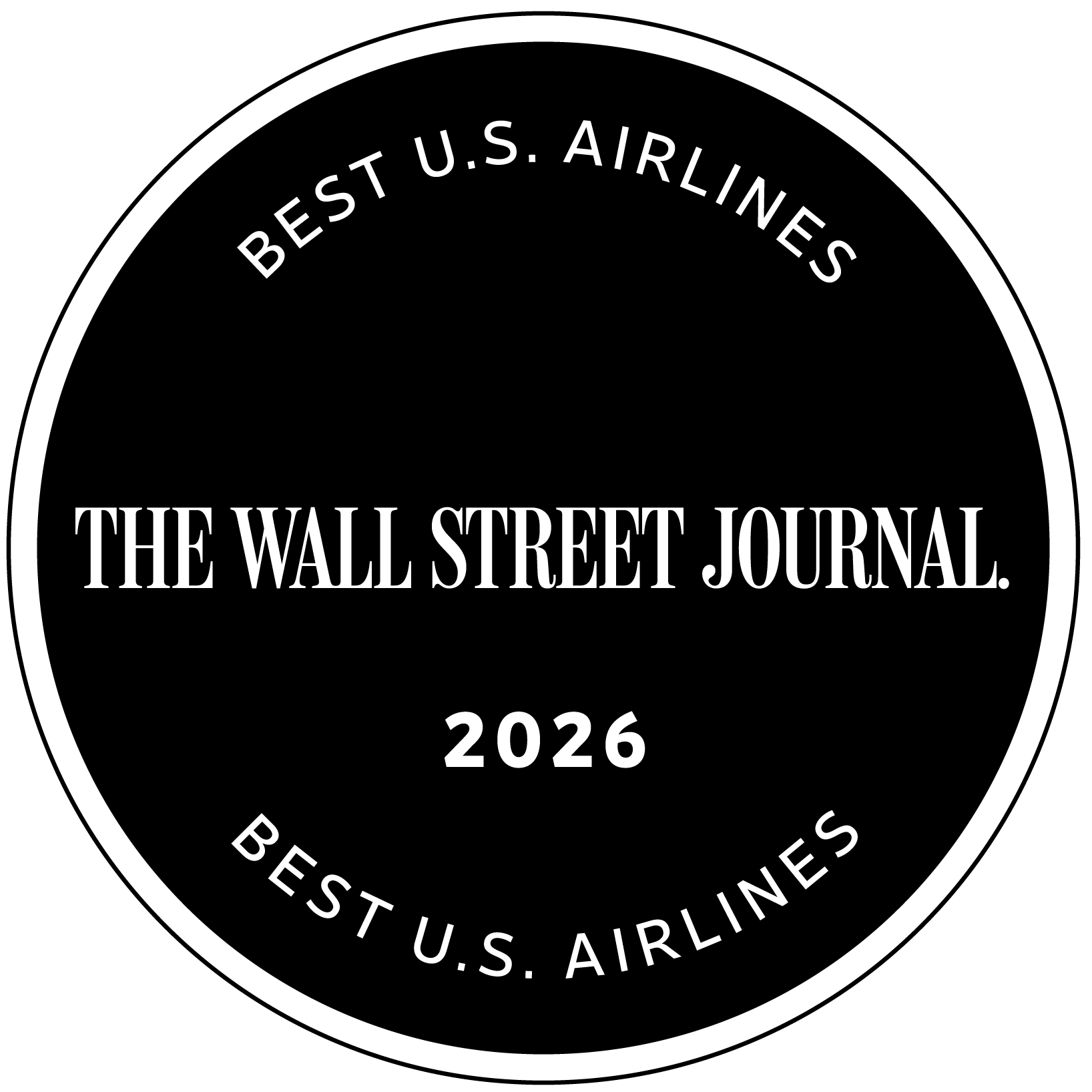 WSJ Best Airline 2026