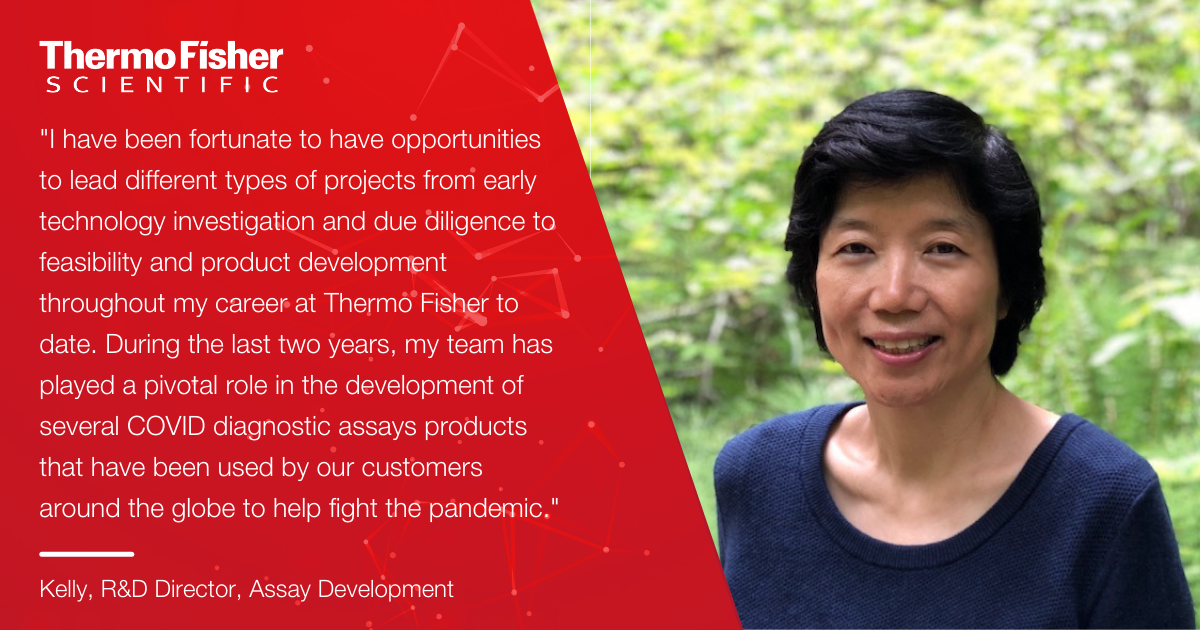 Developing new product with patients in mind Kelly, R&D Director, Assay Development Thermo